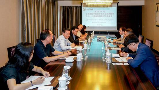 集團董事長任丁會見土耳其客人