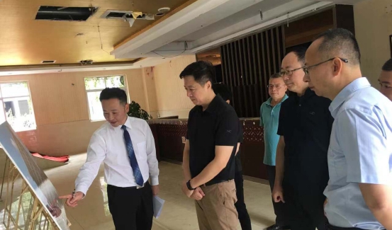 集團(tuán)領(lǐng)導(dǎo)率隊(duì)考察旅投酒店部分存量項(xiàng)目