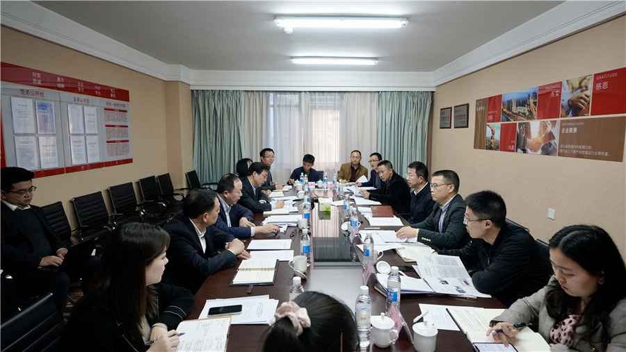 集團(tuán)領(lǐng)導(dǎo)赴錦江酒店公司督導(dǎo)改革工作