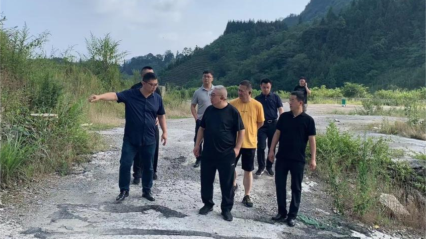 省旅投集團領導調研峨眉山太陽村鄉(xiāng)村振興項目